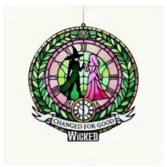 Other - Wicked Changed for Good Stained Glass Style Ornament